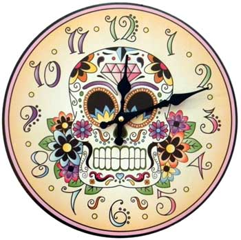 Day of the Dead clock