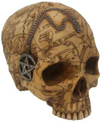 Salem Witch Skull statue